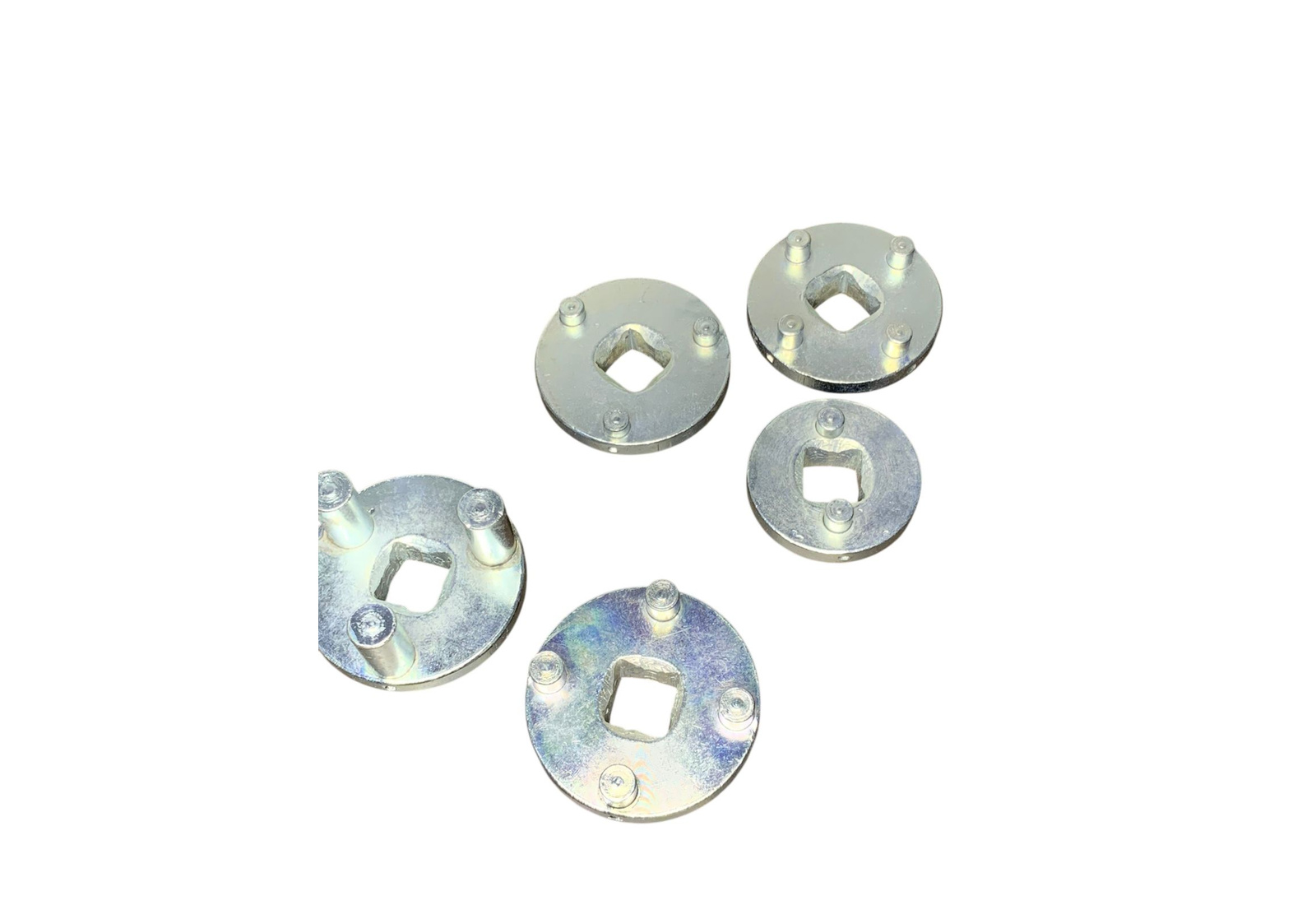 AGAB 143a - 5 peças para retornar êmbolo das pinças de freio traseiros de automóveis e utilitários importados.